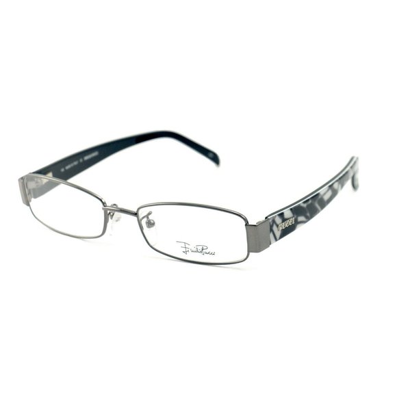 Emilio Pucci Rectangle Women Chesnut Metal Frame Emilio Pucci Bicolor Plastic Frames - Walmart.com main image 3